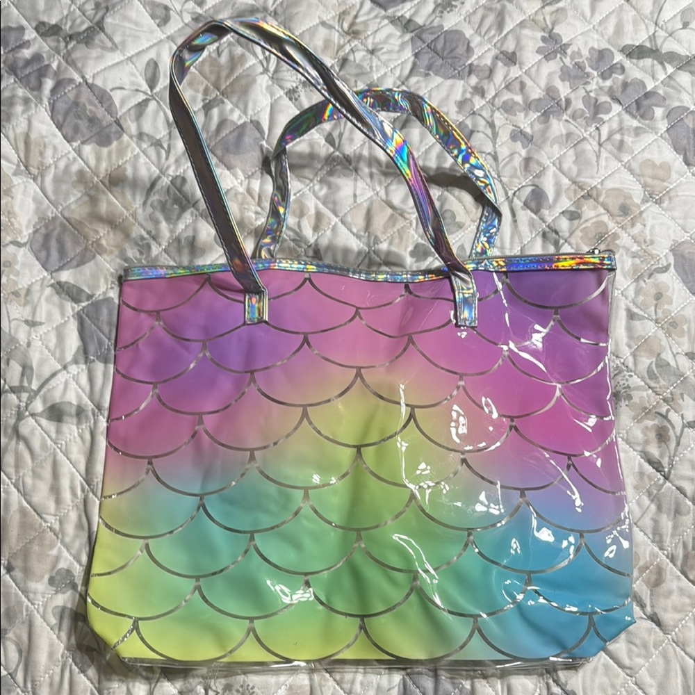NWOT Mermaid Tote Bag
